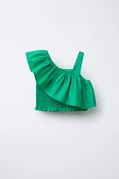 RUFFLED TOP