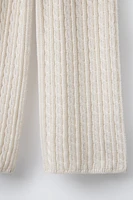CABLE KNIT CULOTTES