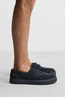 CHAUSSURES BATEAU EN CUIR CASUAL
