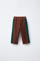 PANTALON EN TISSU ÉPONGE