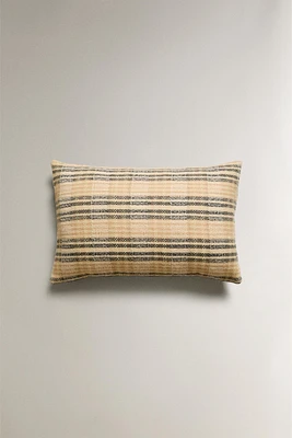 CHECK THROW PILLOW COVER