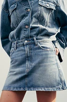 JUPE EN JEAN TRF AVEC DÉCHIRURES