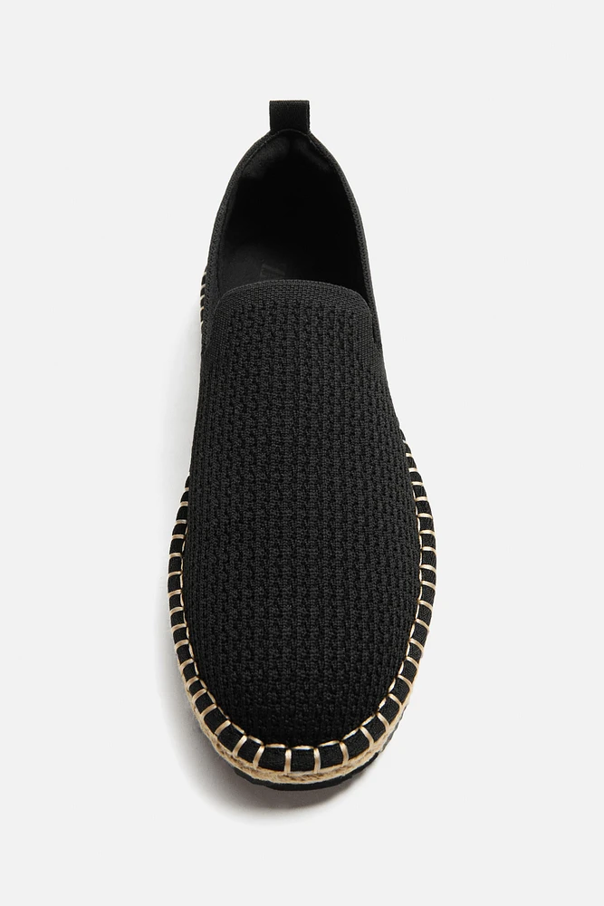 ESPADRILLE TISSU CROCHET
