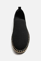 ESPADRILLE TISSU CROCHET