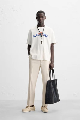PANTALON REGULAR FIT À CHEVRONS