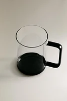 CONTRAST BOROSILICATE GLASS MUG
