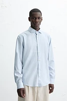 CHEMISE À TEXTURE AVEC RAYURES