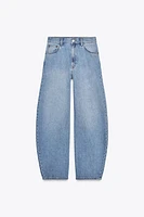 JEAN TRF CURVE TAPERED TAILLE HAUTE