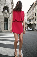 SLEEVELESS SHORT JUMPSUIT