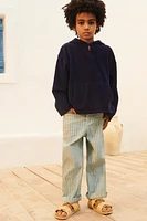 LIMITED EDITION LINEN STRIPED PANTS