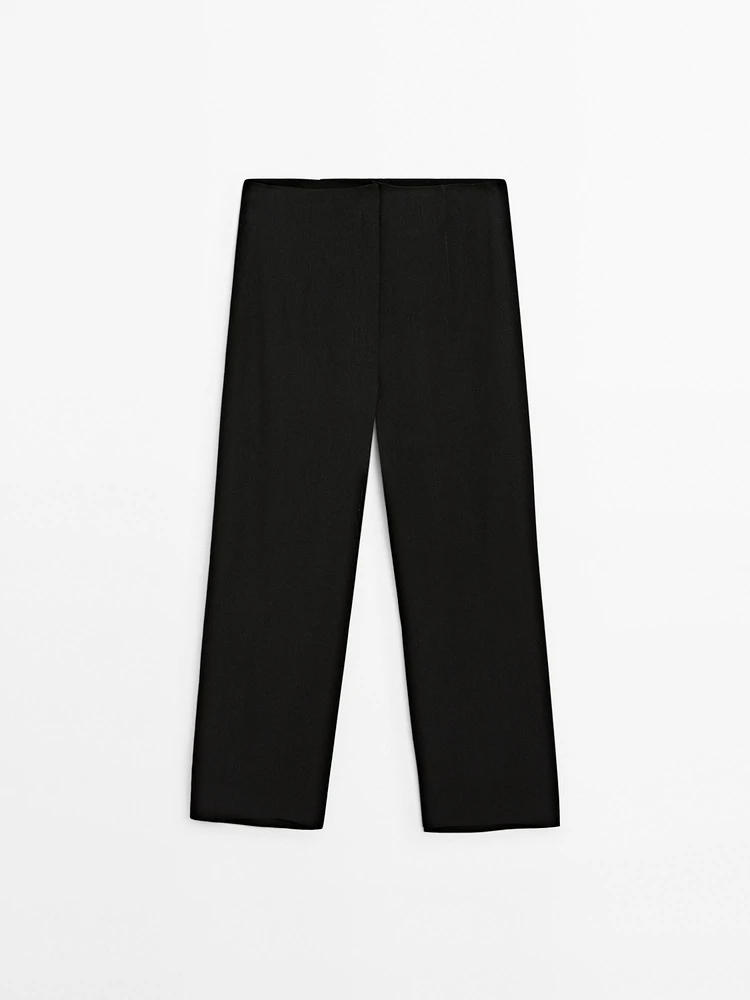 Pantalon balloon lin