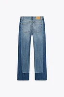 STRAIGHT CUT MID RISE JEANS ZW COLLECTION