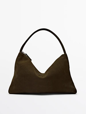 Sac en croûte de cuir vachette