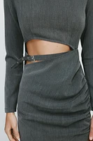 LOOP CUTOUT DRESS