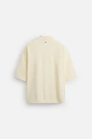 RELAXED FIT POLO SHIRT