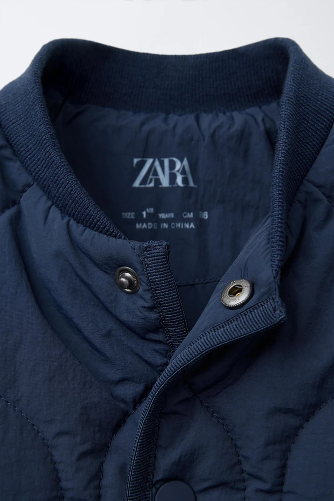 PUFFER BOMBER JACKET