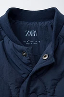 PUFFER BOMBER JACKET