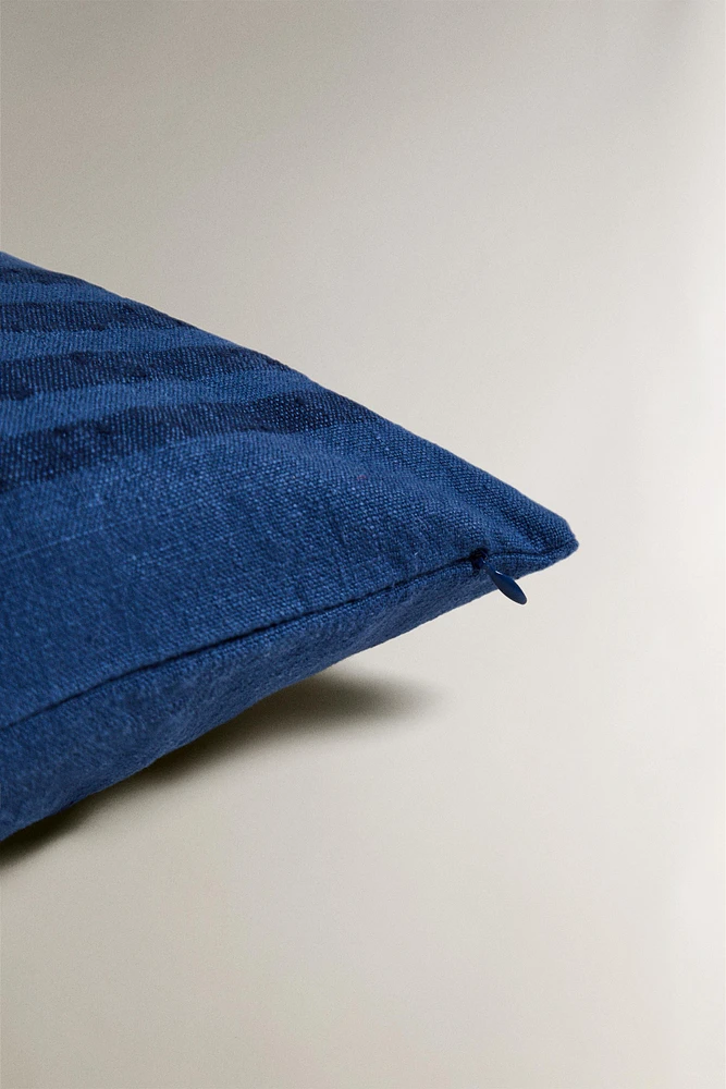 STRIPED THROW PILLOW COVER