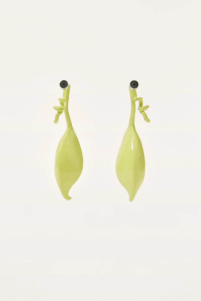 BOUCLES D'OREILLES PETITS POIS ÉDITION LIMITÉE