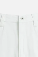OVERSIZED FIT DENIM BERMUDA SHORTS