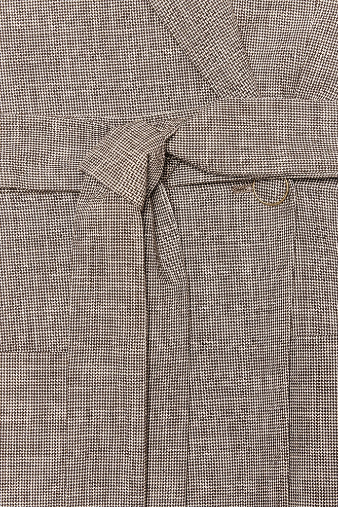 VESTE OVERSIZE AVEC CEINTURE