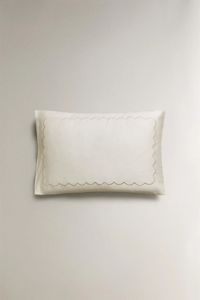 EMBROIDERED PILLOWCASE