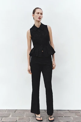 BALLOON JACQUARD VEST