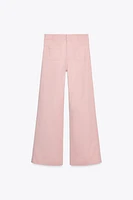 FULL LENGTH ZW COLLECTION STRAIGHT LEG JEANS WITH A HIGH WAIST