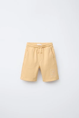 PLUSH JOGGING SHORTS