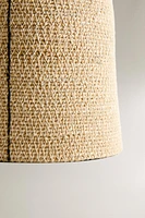 TALL SEAGRASS VASE WITH LINE