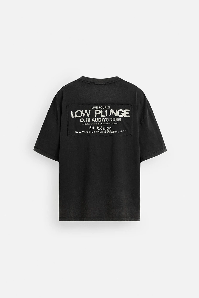 WASHED PATCH T-SHIRT