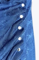 JACQUARD MIDI DRESS