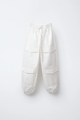 COMBINED POCKET JOGGER PANTS