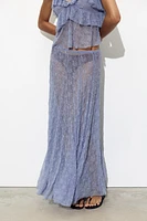 LONG LACE SKIRT