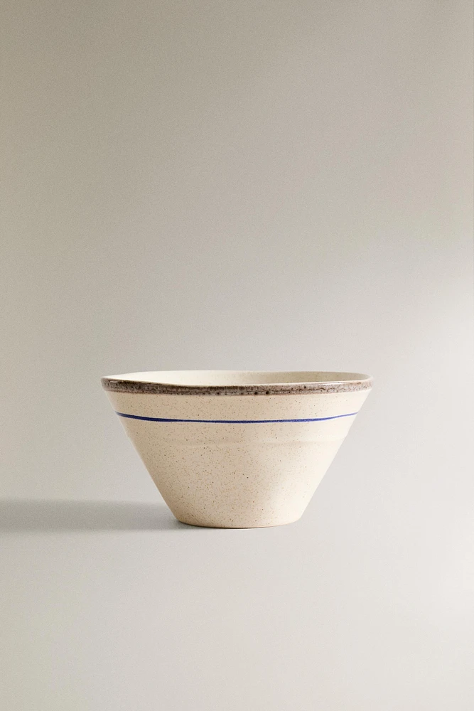 STONEWARE FISH BOWL