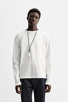 WAFFLE WEAVE T-SHIRT