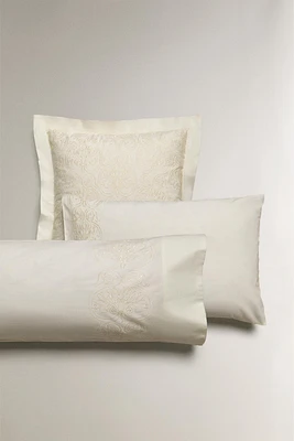 EMBROIDERED PILLOWCASE