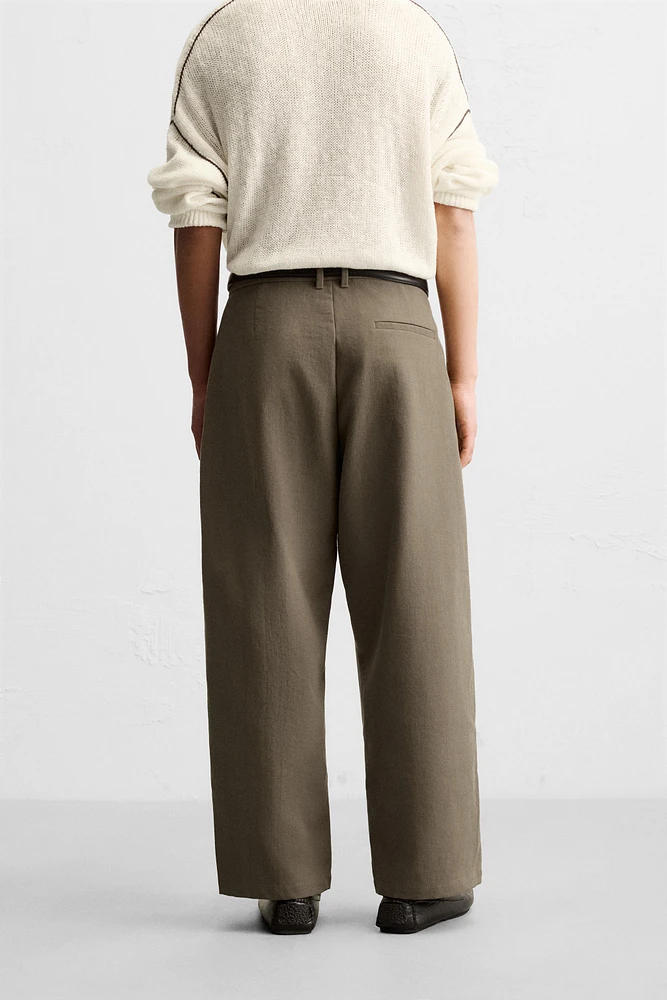 PANTALON RELAXED FIT À POCHES