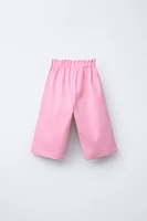 STRAIGHT LEG BOW PANTS