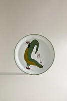 ASSIETTE ENFANT CÉRAMIQUE CROCODILE