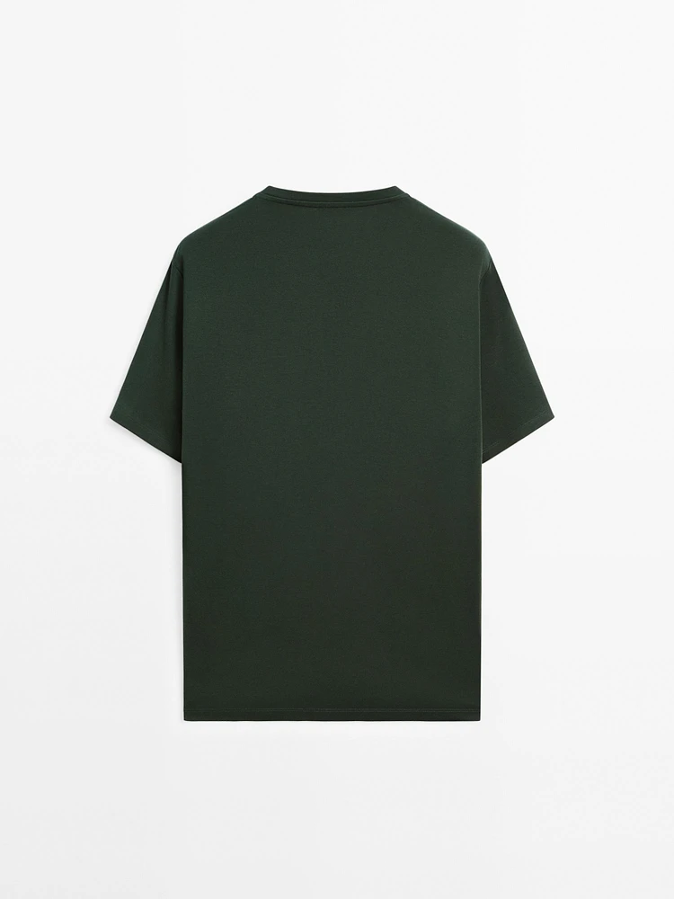 Cotton blend T-shirt