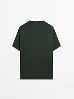 Cotton blend T-shirt