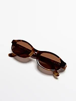 Petites lunettes de soleil rondes