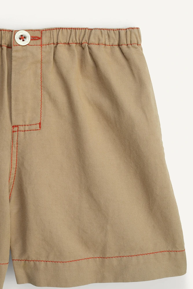 LIMITED EDITION CONTRAST TOPSTITCHING SHORTS
