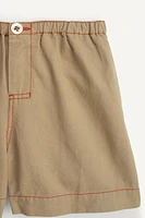 LIMITED EDITION CONTRAST TOPSTITCHING SHORTS