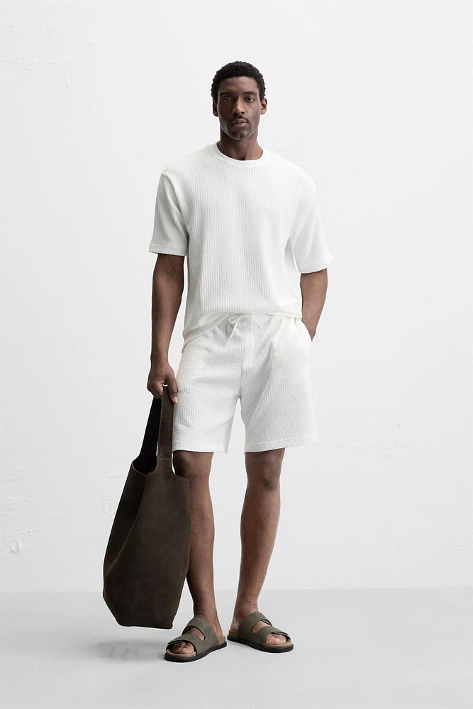 BERMUDA RELAXED FIT JACQUARD