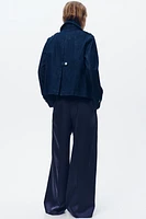 DOUBLE-BREASTED DENIM JACKET