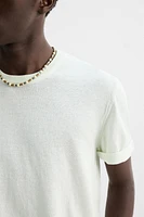 LIGHTWEIGHT KNIT T-SHIRT