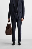 STRUCTURED SUIT PANTS