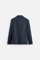 BLAZER DE COSTUME AVEC LAINE